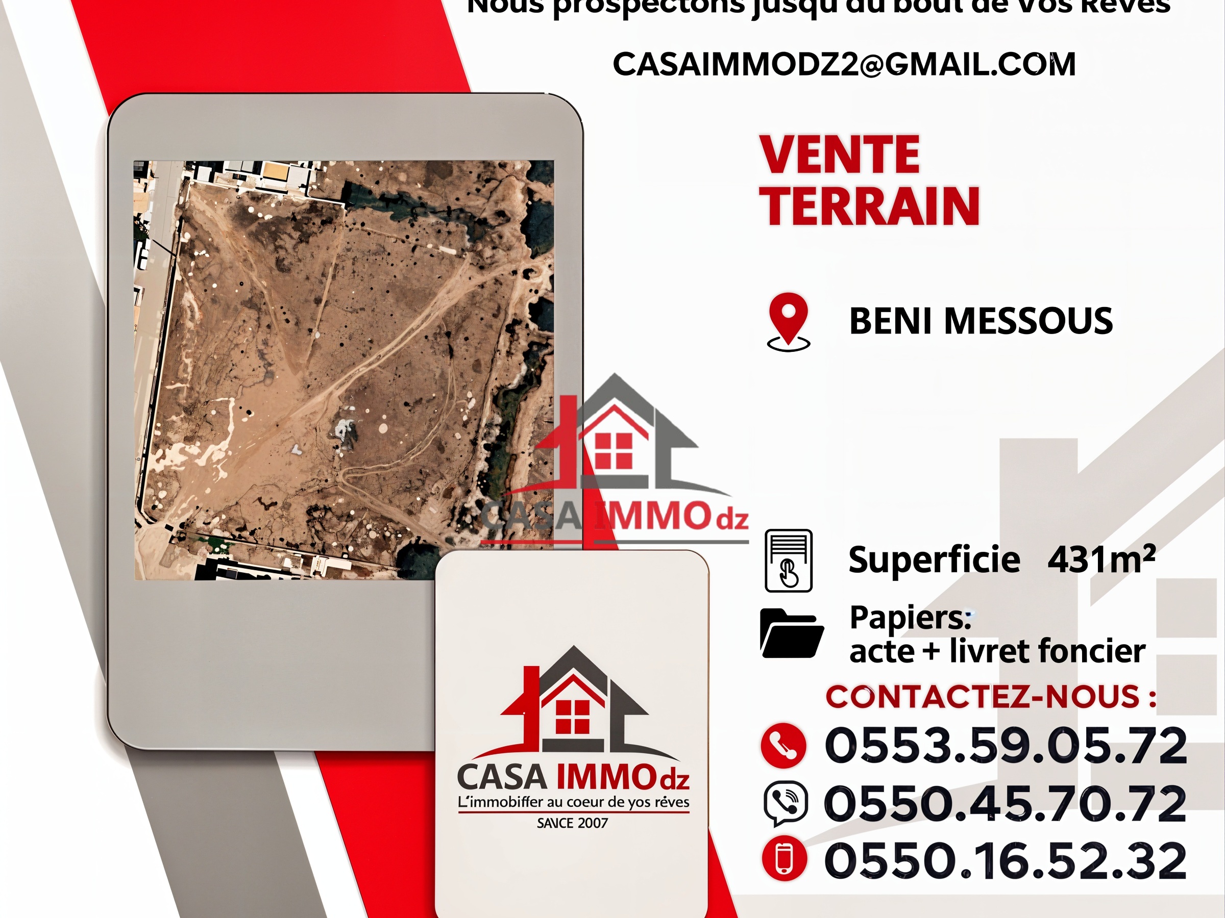 Terrain – Beni Messous, Alger